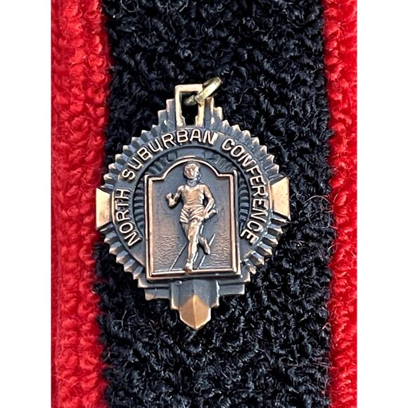 Sarby Sportswear Sz M Letterman Cardigan Sweater Cream Wool Vintage 1950's - Picture 4 of 16